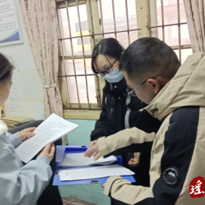 江华沱江镇开展春运安全检查工作